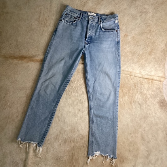 AGOLDE Riley High Rise Straight Crop - Picture 4 of 10